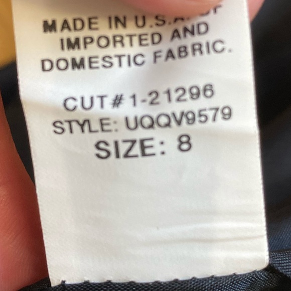 David Meister Bronze Embossed Sheath Dress 8 - Picture 11 of 11